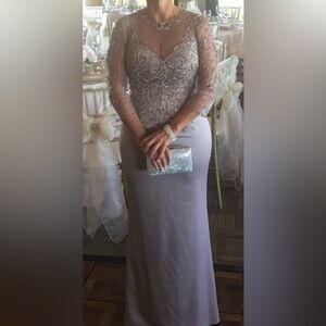 Mon Cheri mother of the bride dress